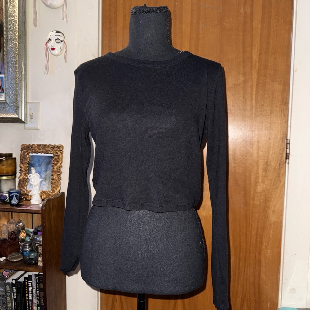 Black cami top